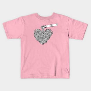 Love Ramen Noodles Kids T-Shirt